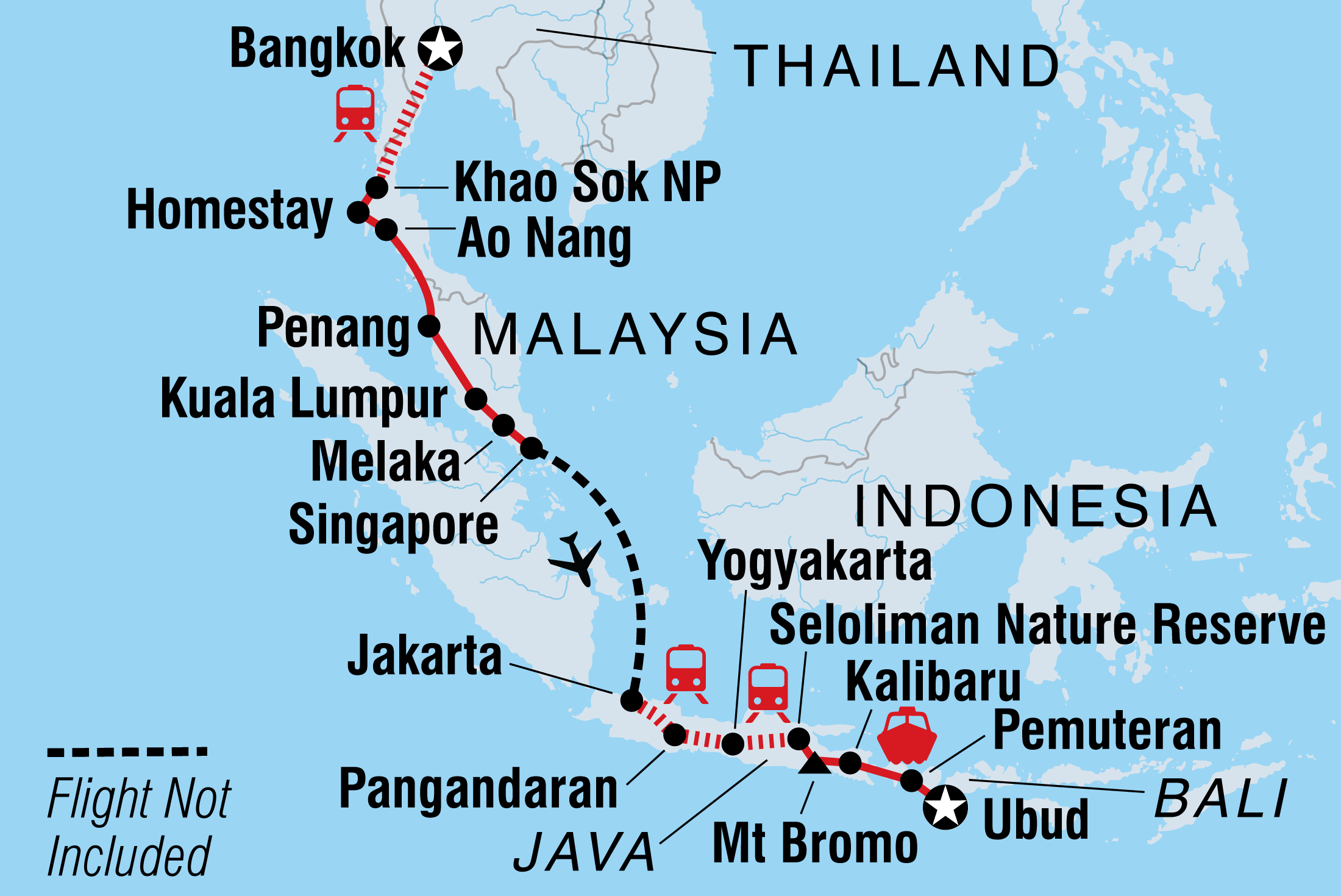 travel indonesia singapore